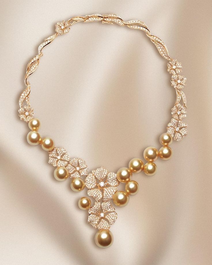 Golden Pearl Floral Gala