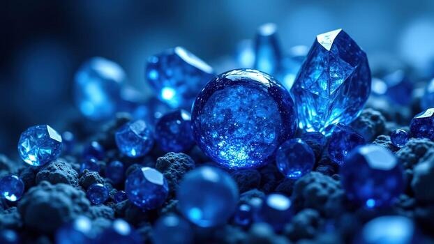 Rough Blue Sapphires — authentic gemstone sourcing